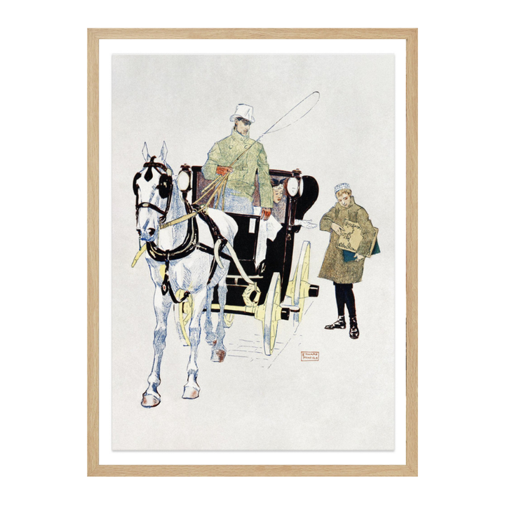 Vintage Carriage Art Print