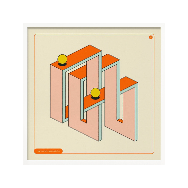 Cuadro "Impossible Geometrics 1"