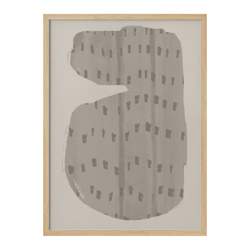 Cuadro "Textured Gray Abstract"