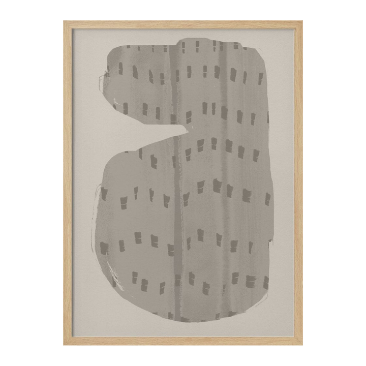 Cuadro "Textured Gray Abstract"