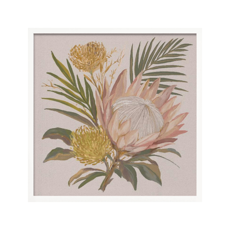 Cuadro "Blush Protea Bouquet"