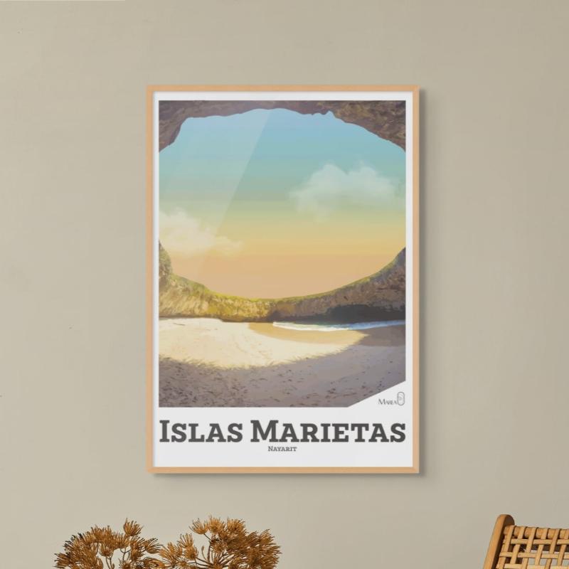 Islas Marietas Art Print