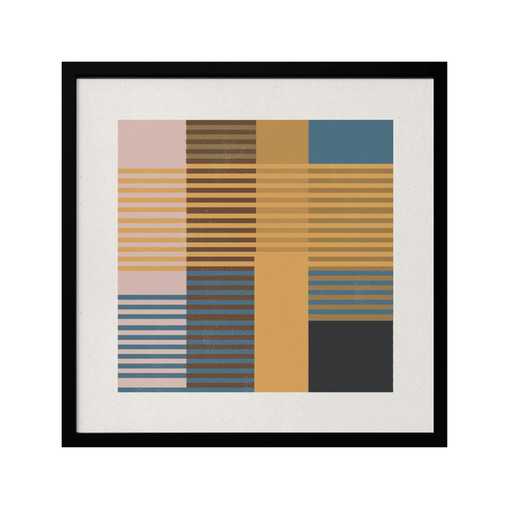 Cuadro "Modern Color Block Grid"