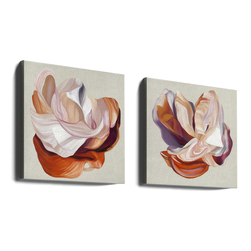 Set de cuadros "Flow Flower"