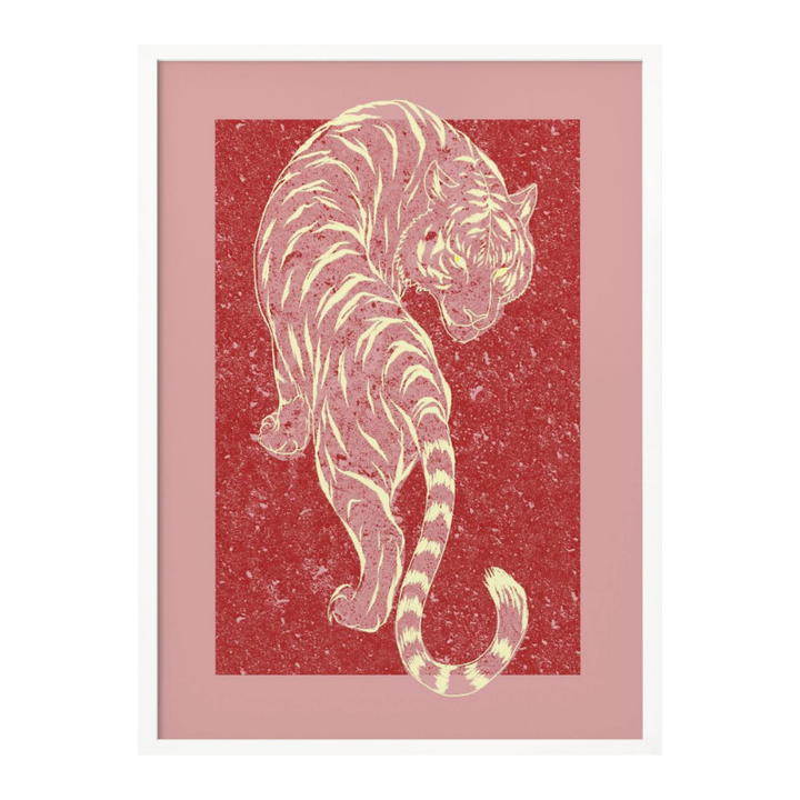 Cuadro "Mystic Red Tiger"
