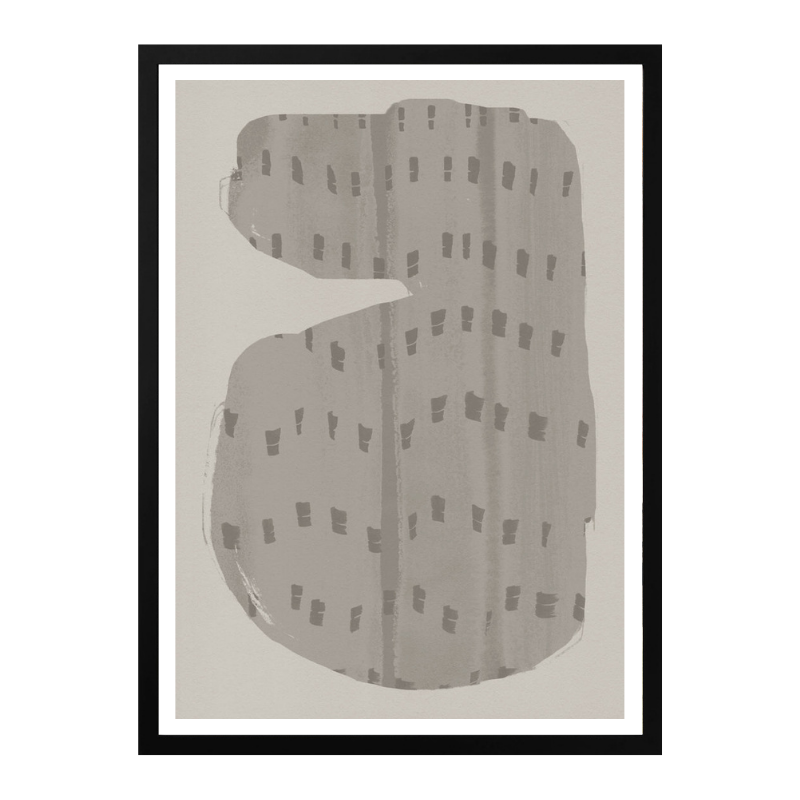 Cuadro "Textured Gray Abstract"