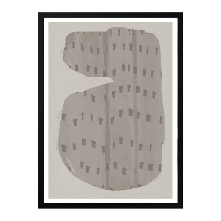 Cuadro "Textured Gray Abstract"