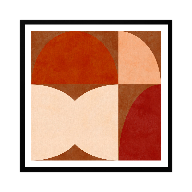 Cuadro "Autumn Mid Century Earthy 14"