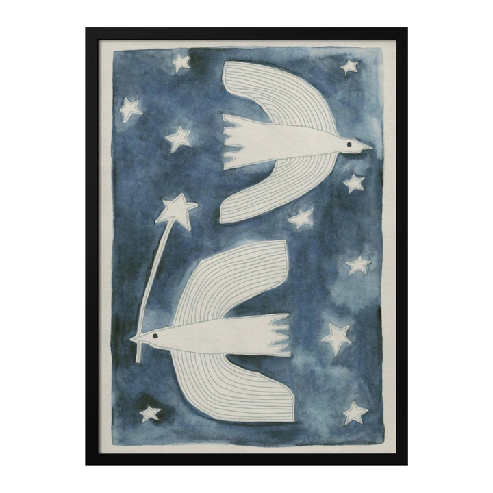 Celestial Birds Art Print