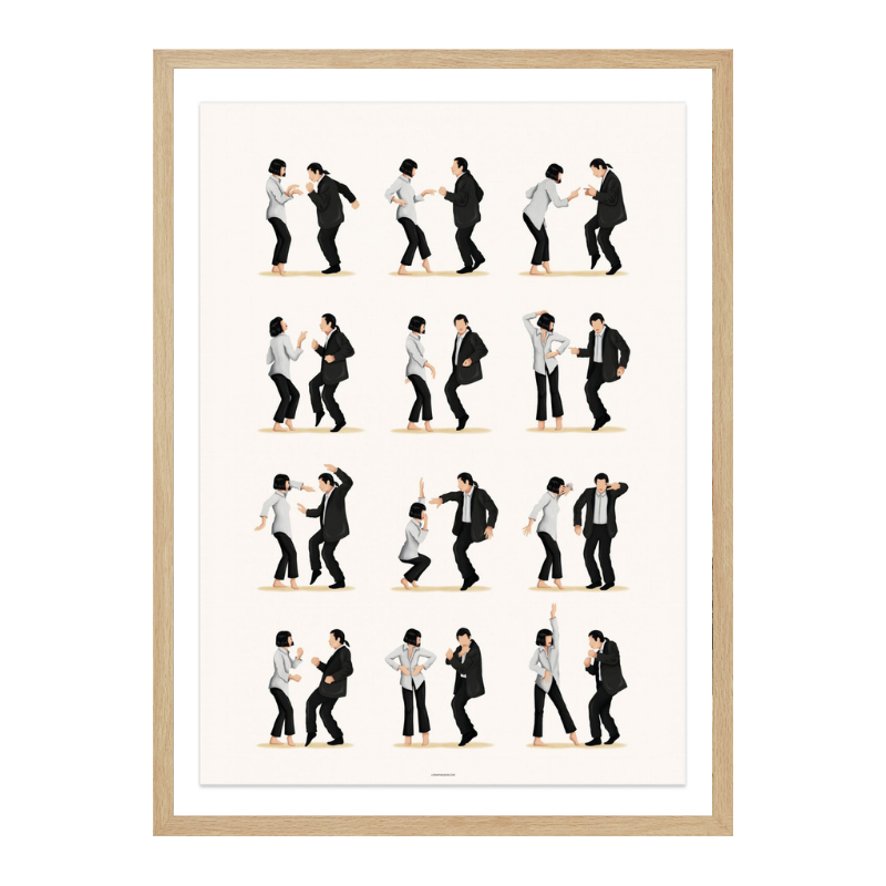 Pulp Fiction II Art Print