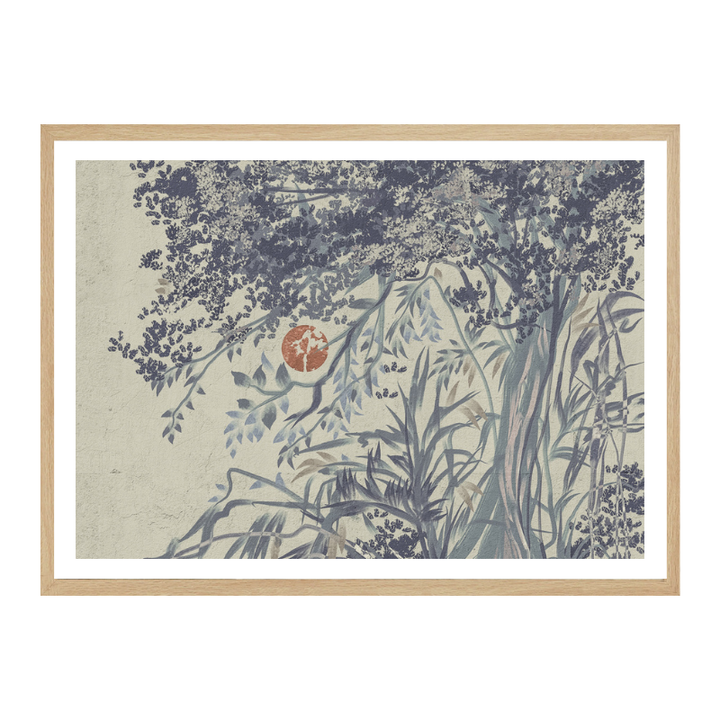 Cuadro "Blue Forest Moon"