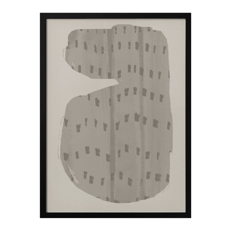 Cuadro "Textured Gray Abstract"