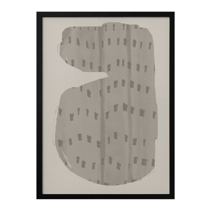 Cuadro "Textured Gray Abstract"