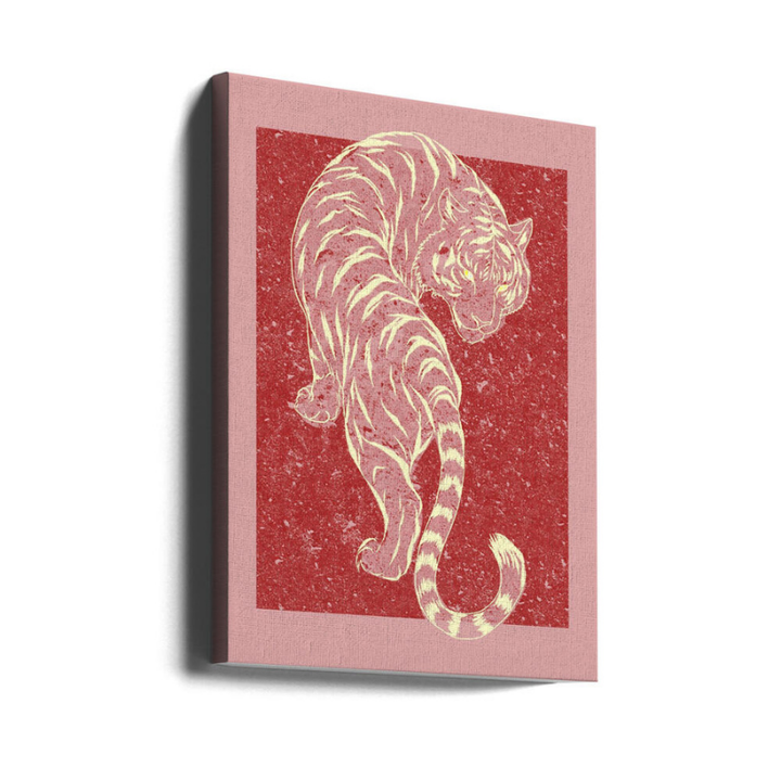 Cuadro "Mystic Red Tiger"