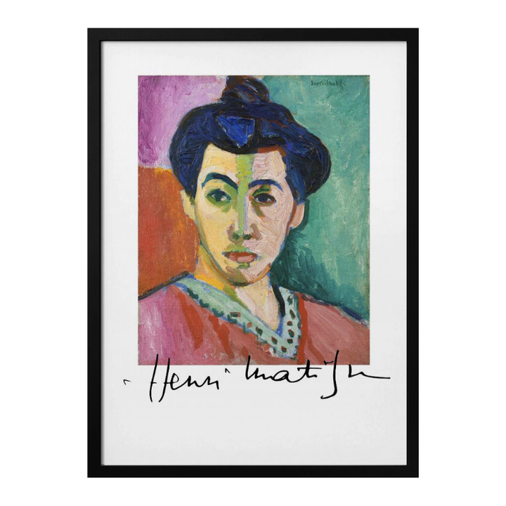Cuadro "La Raie Verte With Signature"