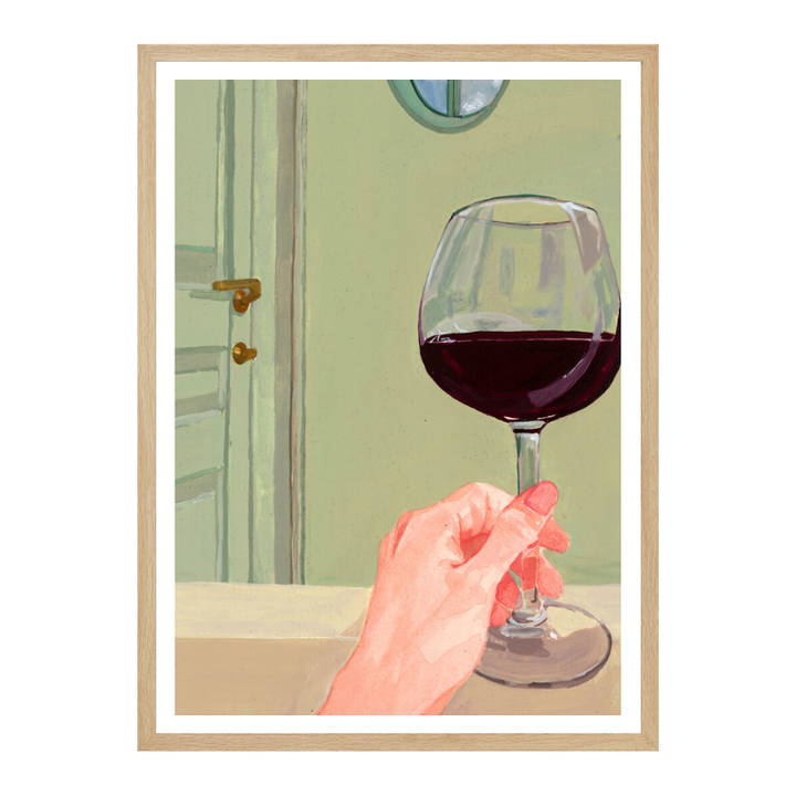 Cuadro "Relaxing Wine Moment"