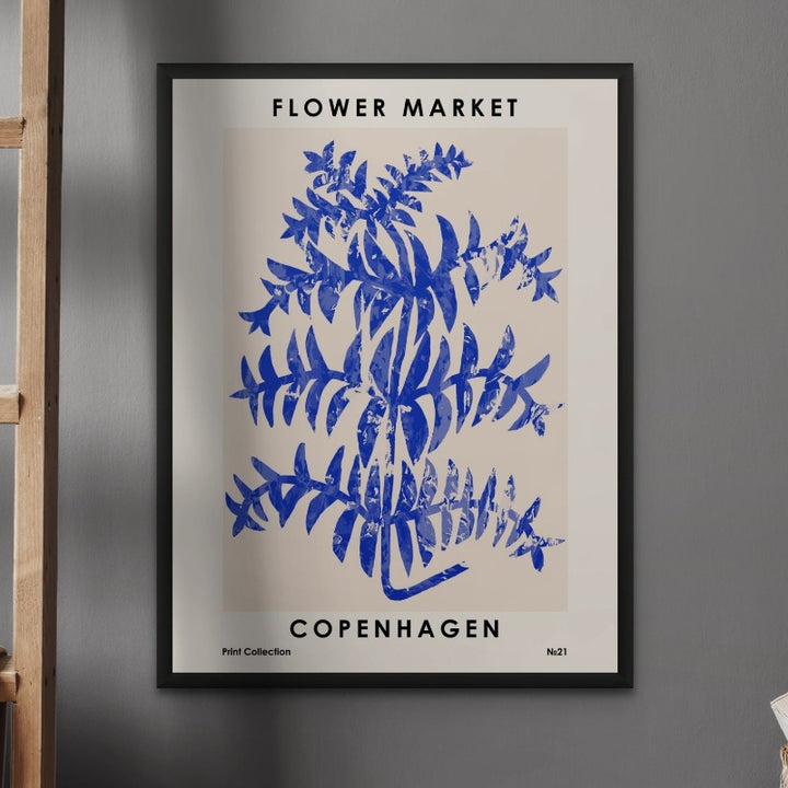 Flower Market. Copenhagen Art Print