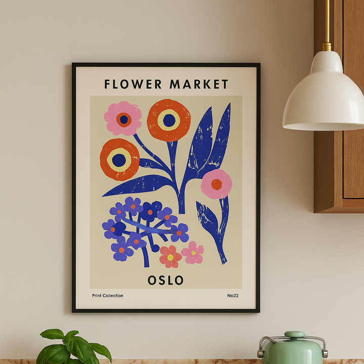 Cuadro "Flower Market. Oslo"