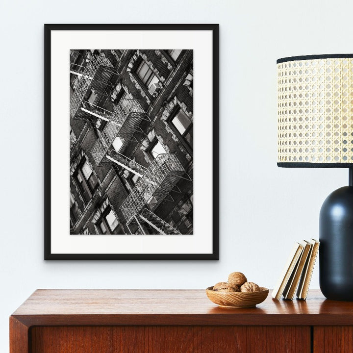 New York City Fire Escapes 04 Art Print