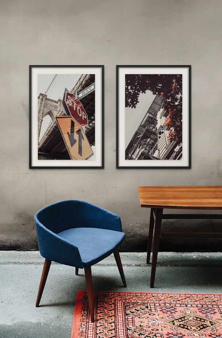 Brooklyn Bridge Stop Art Print