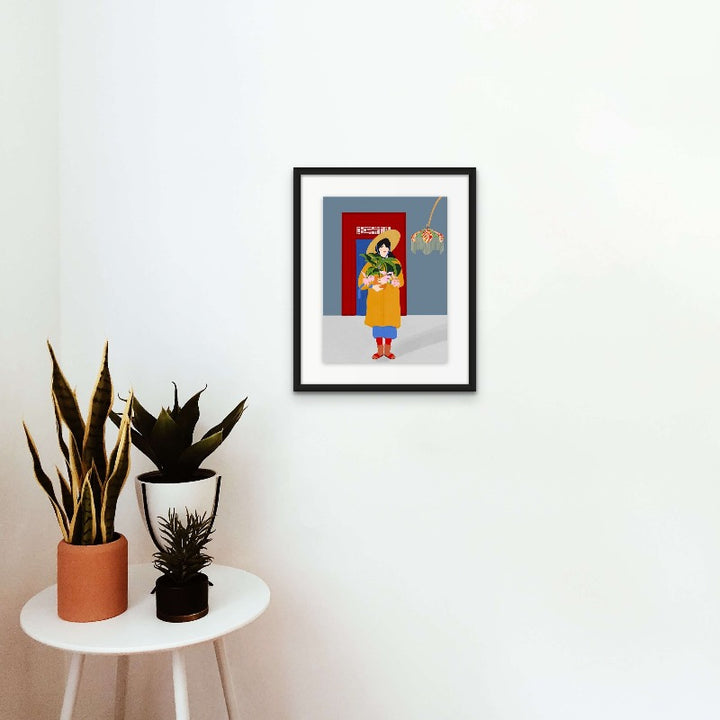 The Flowers Nomad Art Print