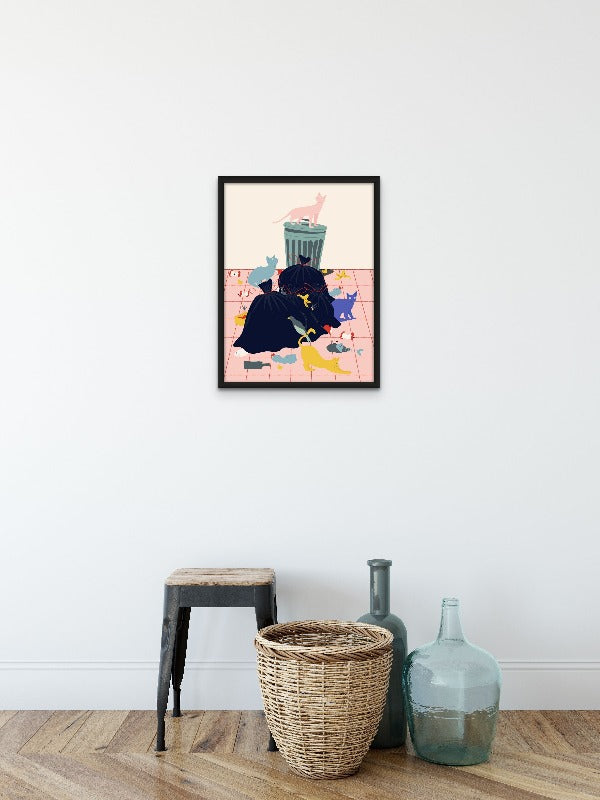 Cat Art Print