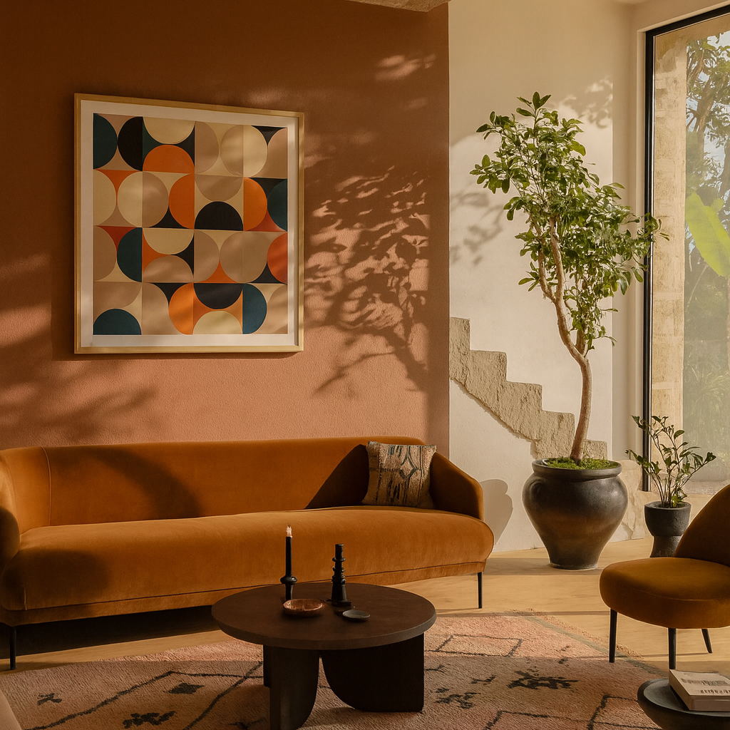 Cuadro "Geometry New 12 Bleu Claire"