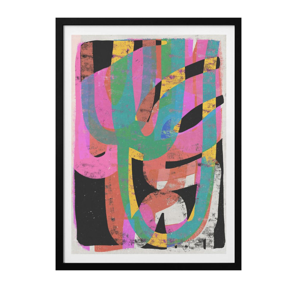 Junge Party Art Print