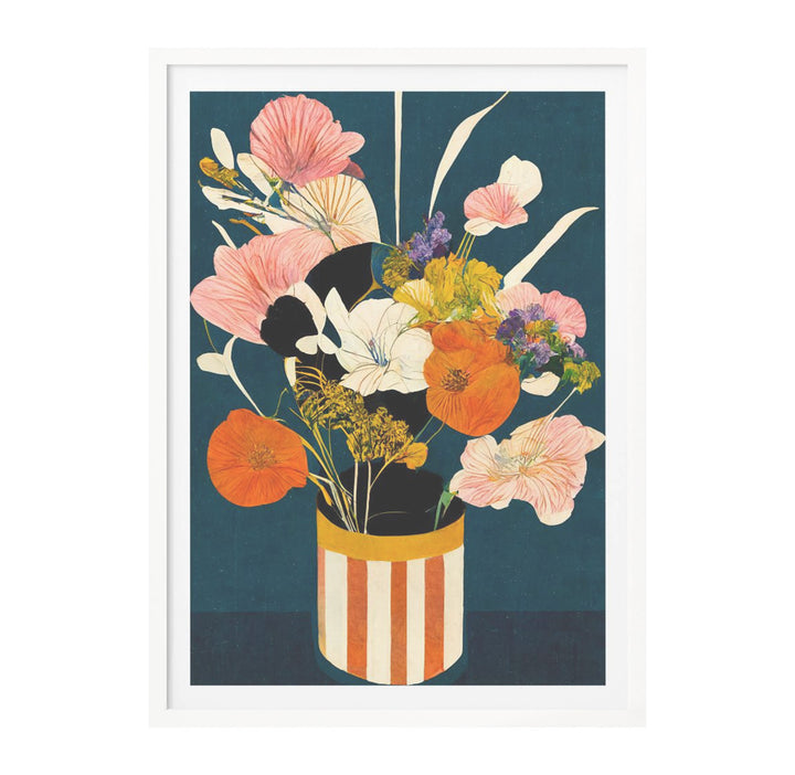 Flowers At Night Art Print