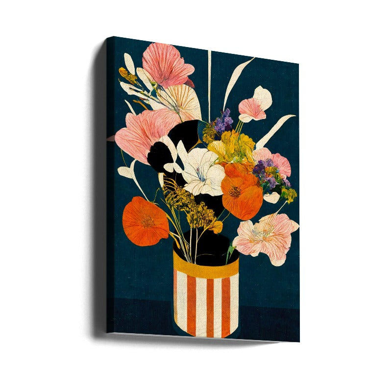 Flowers At Night Art Print