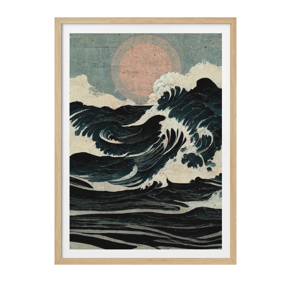 Wild Waves Art Print