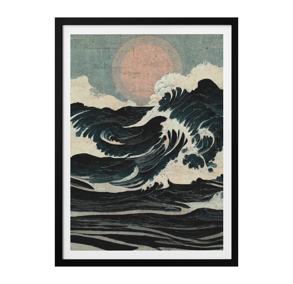 Wild Waves Art Print