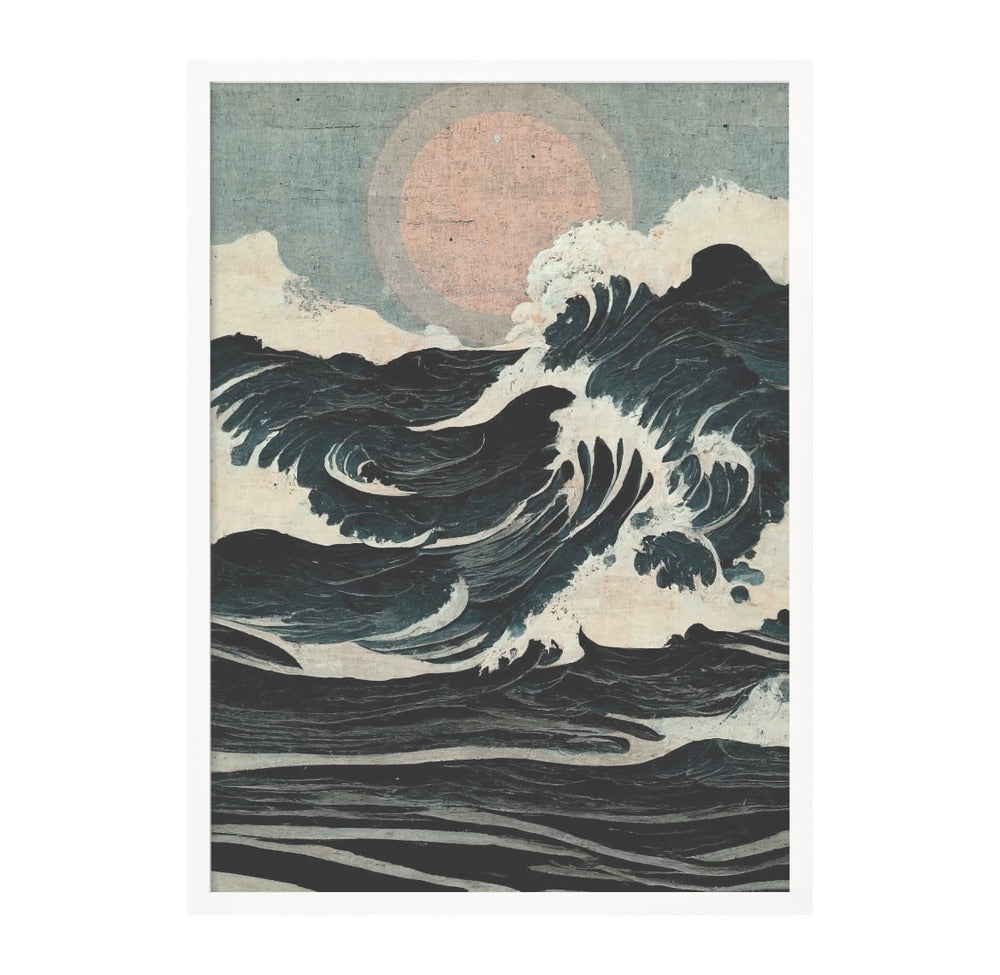 Wild Waves Art Print