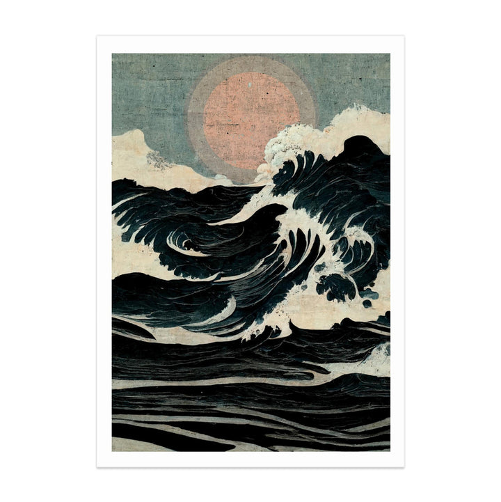 Wild Waves Art Print