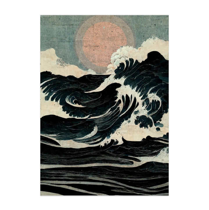 Wild Waves Art Print