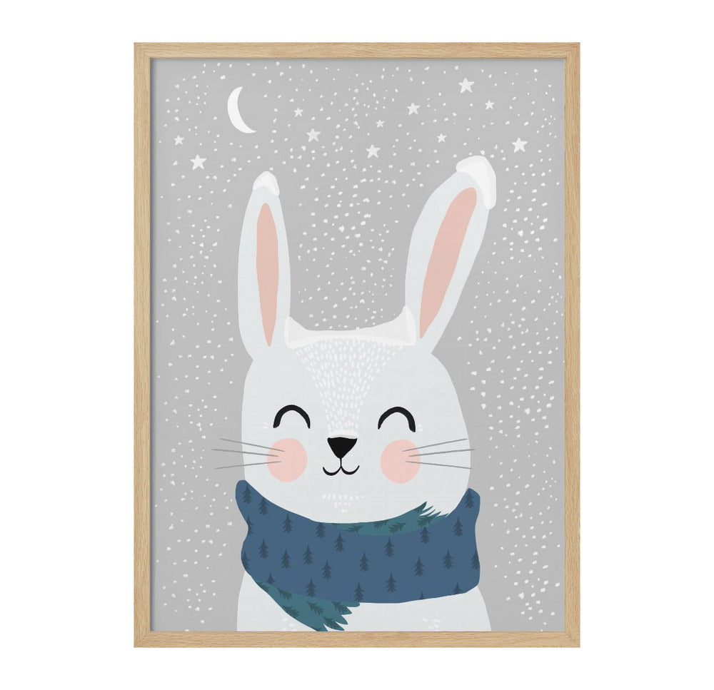 Snow Bunny Art Print