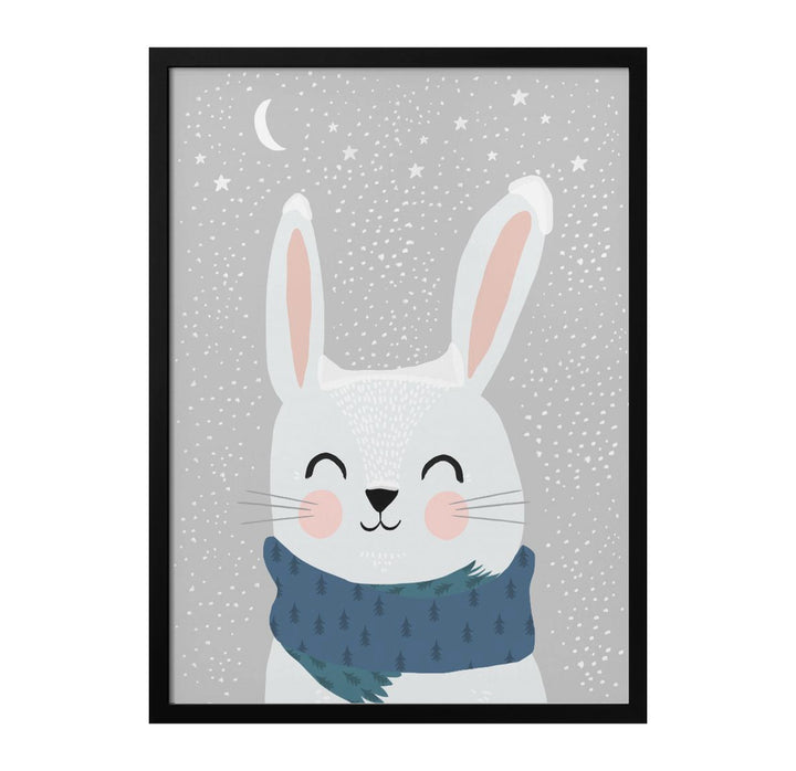 Snow Bunny Art Print