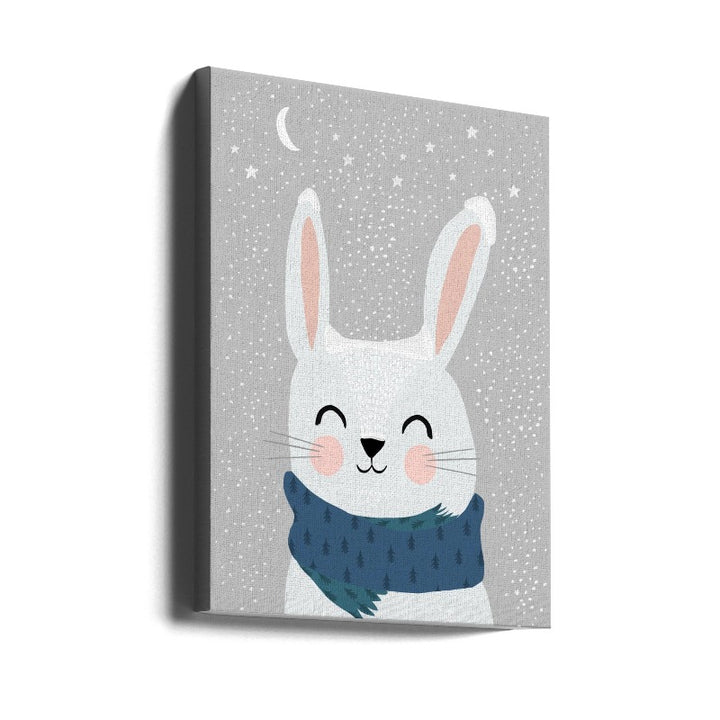 Snow Bunny Art Print