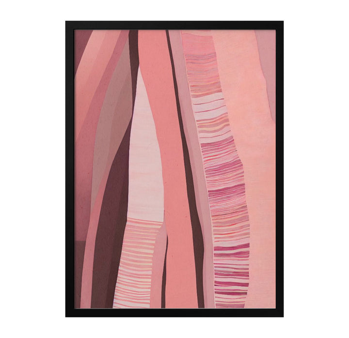 Pink Layers Art Print