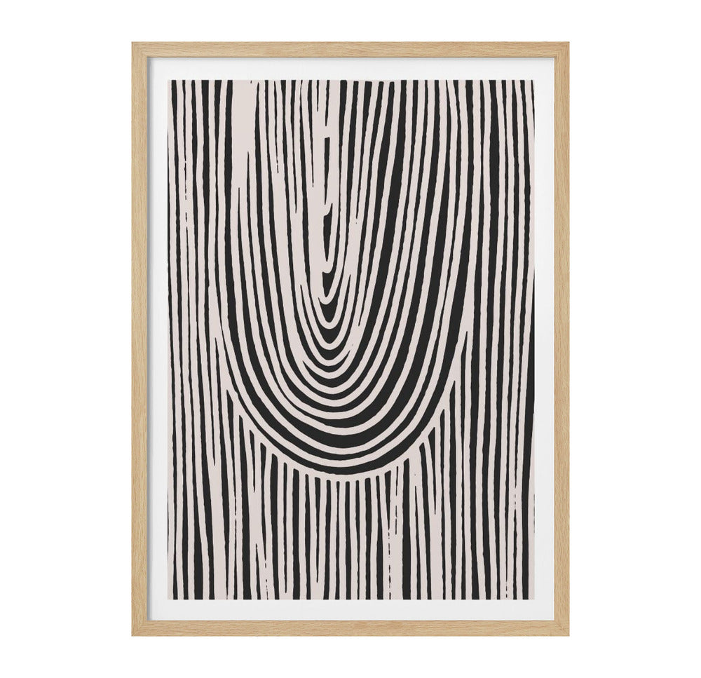 Hanging Stripes Art Print