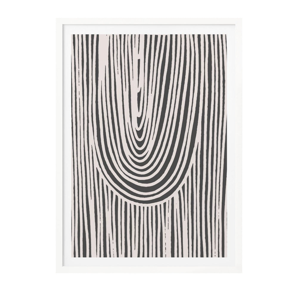 Hanging Stripes Art Print