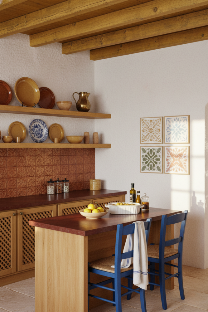 Set de cuadros "Azulejos"