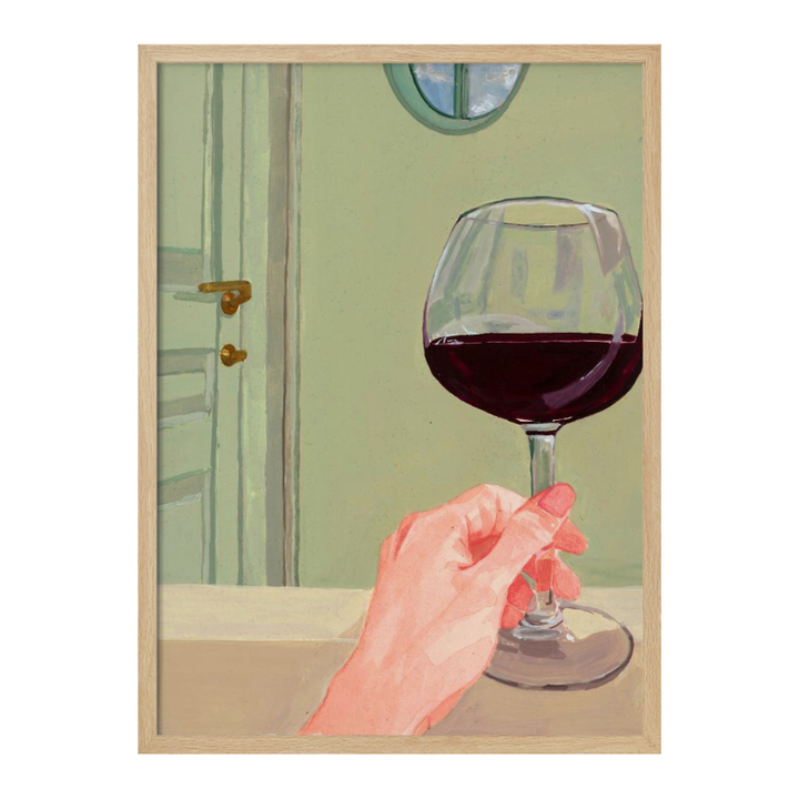 Cuadro "Relaxing Wine Moment"