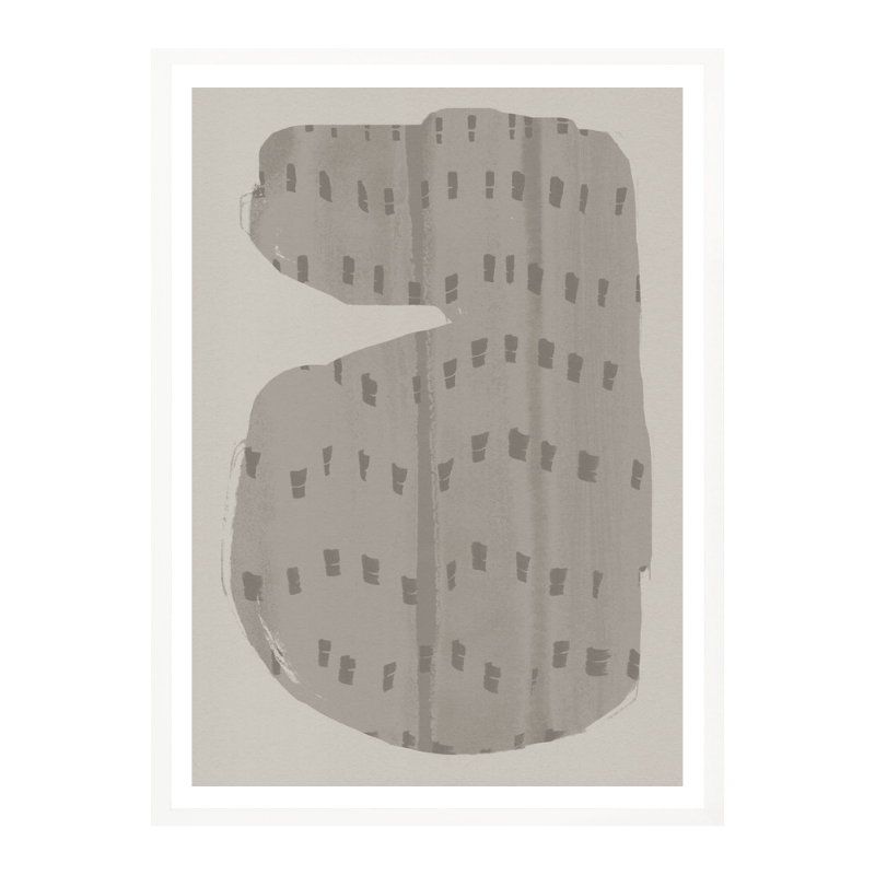 Cuadro "Textured Gray Abstract"