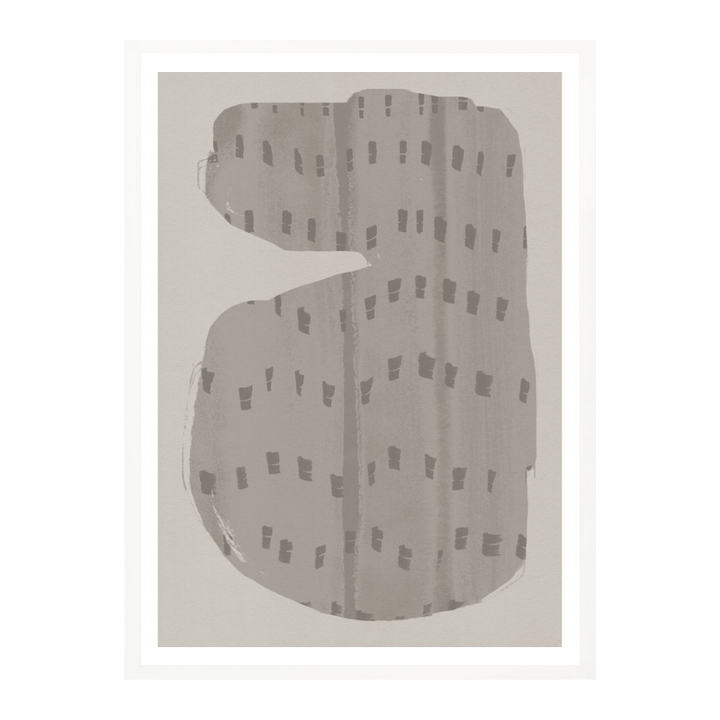 Cuadro "Textured Gray Abstract"
