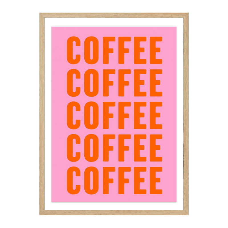 Coffee Obsession Art Print