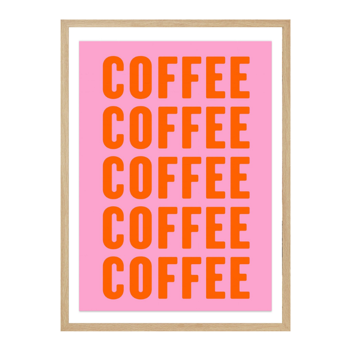 Coffee Obsession Art Print