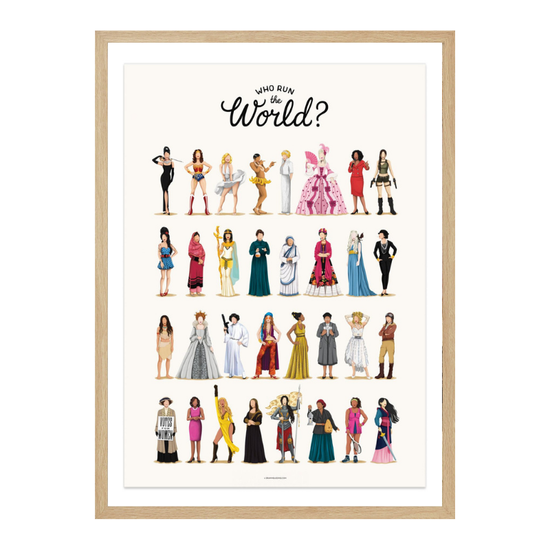Who Run the World Art Print