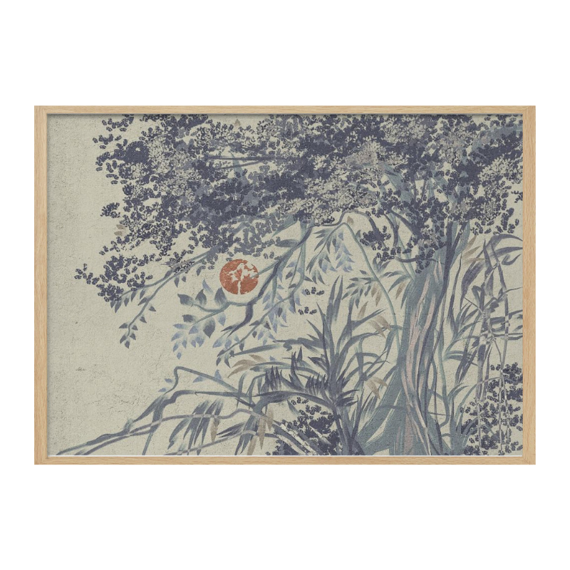 Cuadro "Blue Forest Moon"