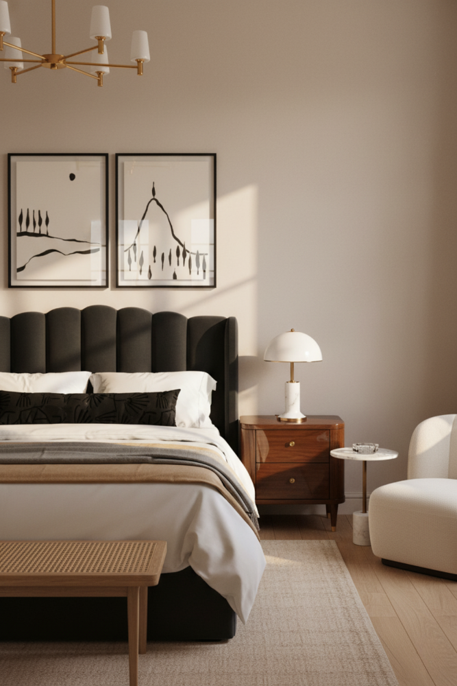 Set de cuadros "Minimal Line Landscape"